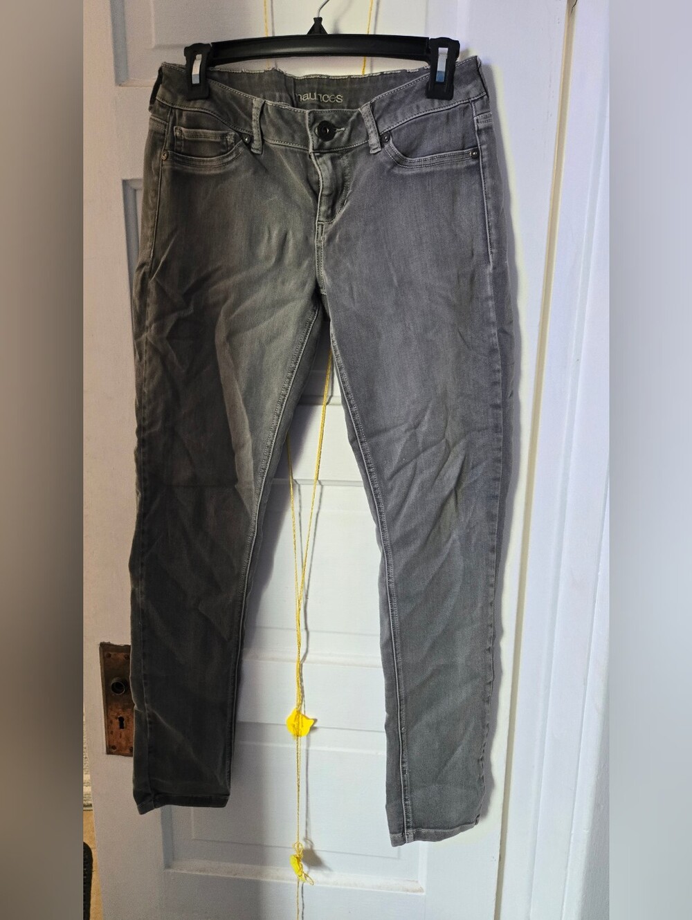 Maurices Gray Jeggings In Size S/R